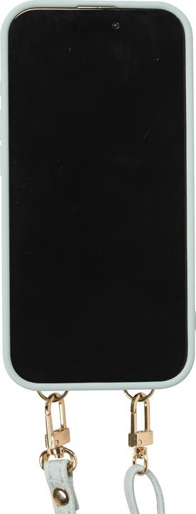 Image du produit PhoneLook Coque Cuir matelassé avec miroir et compartiment carte inclus grande lanière amovible (Apple iPhone 15 Pro)