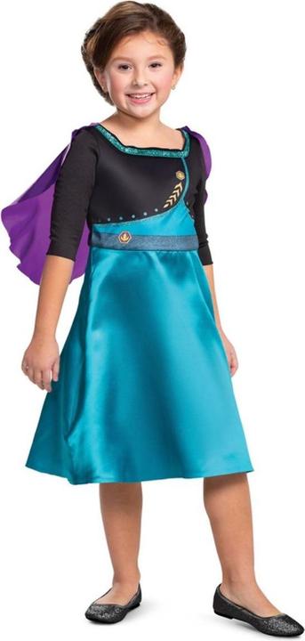 Actual product image Disney Frozen Girls Basic Plus Anna Queen Costume Set (128)