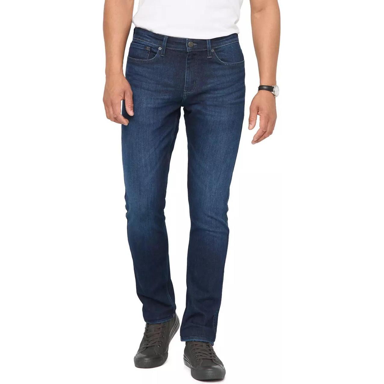 Thumbnail - Du/Er, Herren, Jeans, Tech Fleece Denim Relaxed Taper Men, Blau, (34)