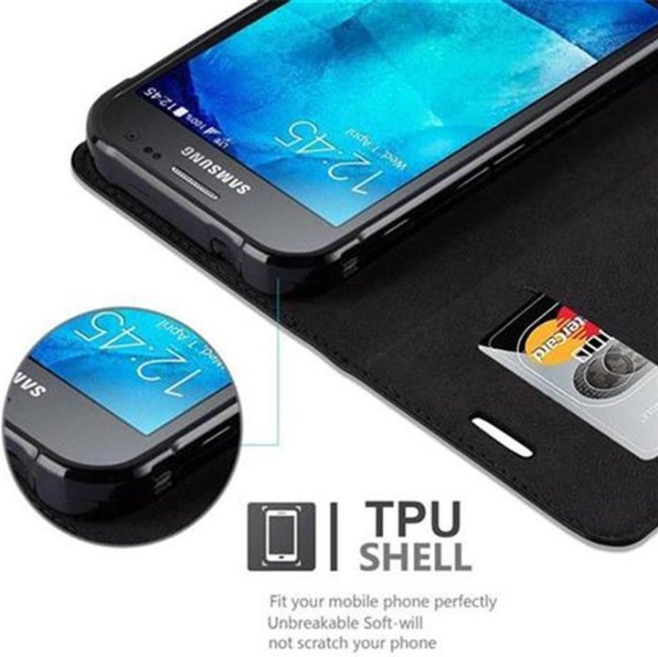 Actual product image Cadorabo Book Invisible Magnet Cover (Samsung Galaxy Xcover 3)