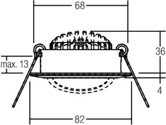 Produktbild Brumberg LED-Einbaustrahler (640 lm)