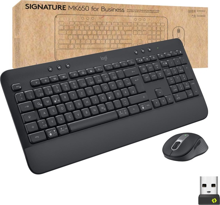 Productafbeelding Logitech Signature MK650 Combo (NL, Draadloze)