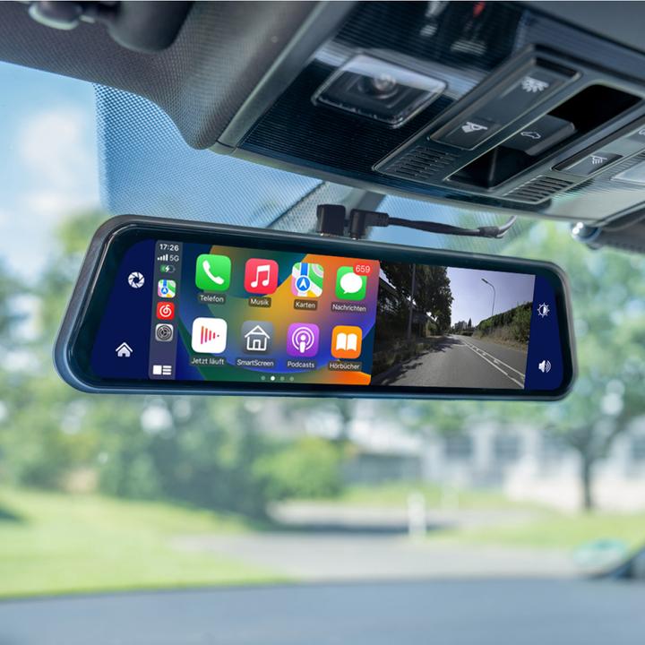 Produktbild Ampire Apple CarPlay Spiegelmonitor (Android Auto, Apple Carplay)