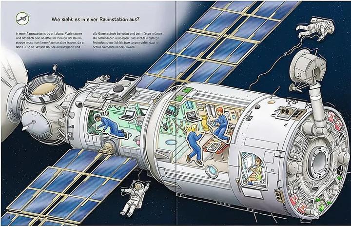 Actual product image Ravensburger Why? Why? Why? Sticker book: Space