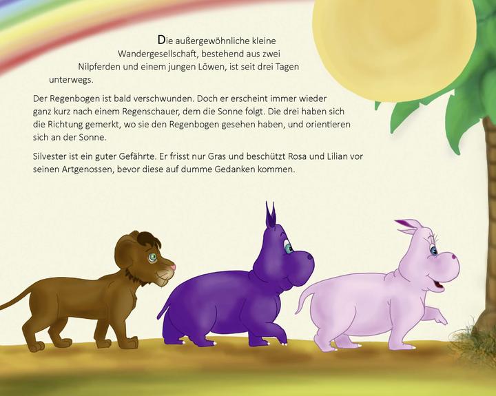 Actual product image ROSA sucht das Regenbogenland (German, Sonja D. Stern, 2021)