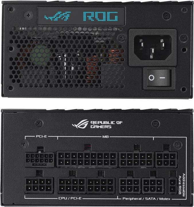 Actual product image ASUS NEZ ROG Loki SFX-L Platinum power supply unit (1000 W)