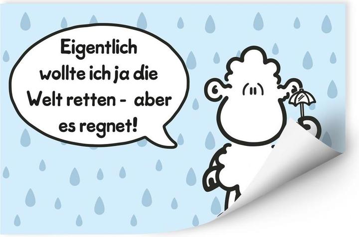 Actual product image Sheepworld Word heroes save world (100 x 70 cm)