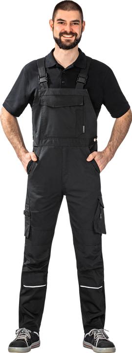 Produktbild Planam Norit Herren Latzhose schwarz Grösse 60 (60, 60)