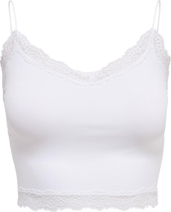 Actual product image Only Onlvicky Lace Seamless Cropped Top 3p (XS)