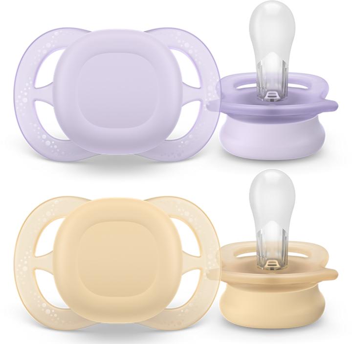 Actual product image Philips Avent Pacifier SCF075/11 ultra start (2x, 0 - 6 Months)