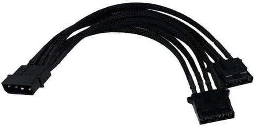 Produktbild Phobya Y-Kabel 4Pin (20 cm, 4 pin Molex)