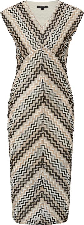 Produktbild Comma Kleid Midi-Kleid mit Zick-Zack-Ajourmuster (36)