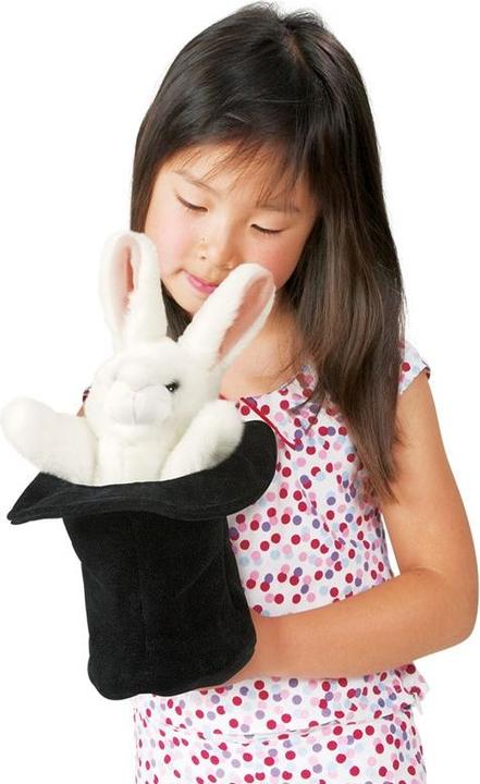 Produktbild Folkmanis Grosser Hase im Hut