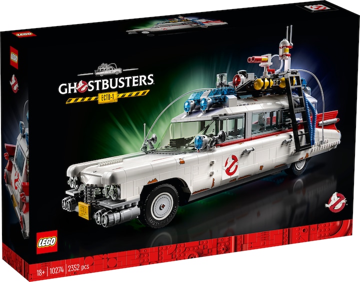 Image du produit LEGO S.O.S. Fantômes ECTO-1 (10274, LEGO Icons, LEGO difficiles à trouver)