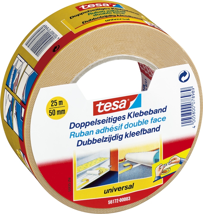 Produktbild tesa Doppelseitiges Klebeband UNIVERSAL (50 mm)