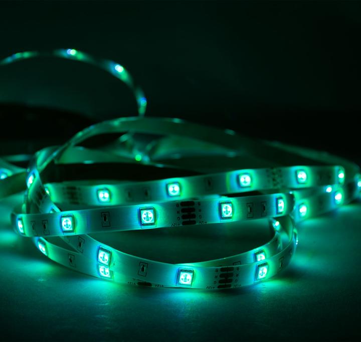 Image du produit Benson Electric Bande LED flexible RGB IP65 5 m (RGB, 500 cm, Extérieur, Intérieur)