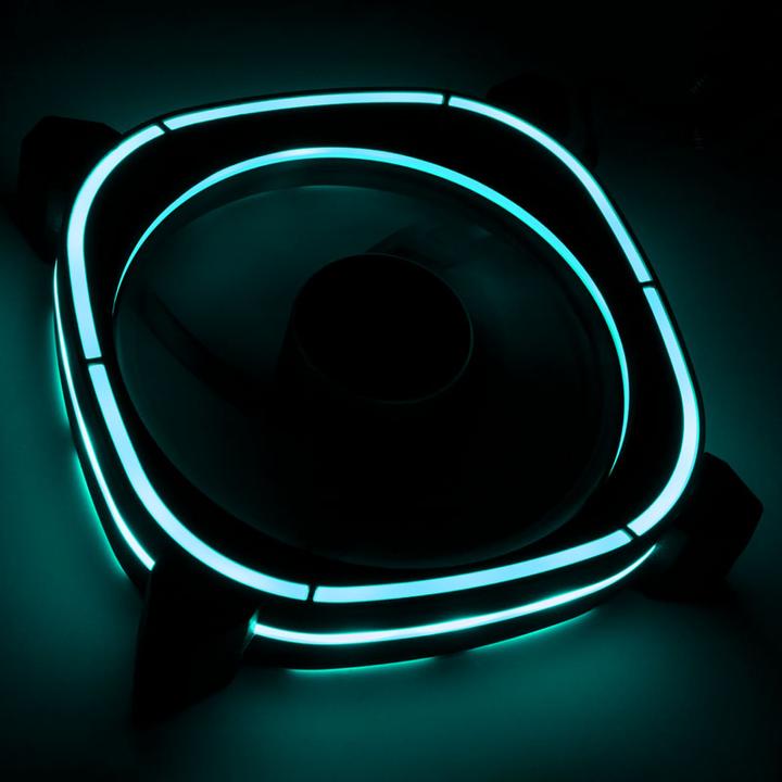 Actual product image AeroCool Astro 12 Pro 3 Pack Case Fans (120 mm, 3 x)