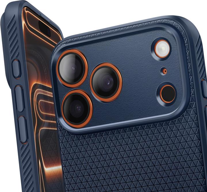 Actual product image Spigen - Liquid Air - iPhone 17 Pro Max - Navy Blue (Apple iPhone 17 Pro Max)