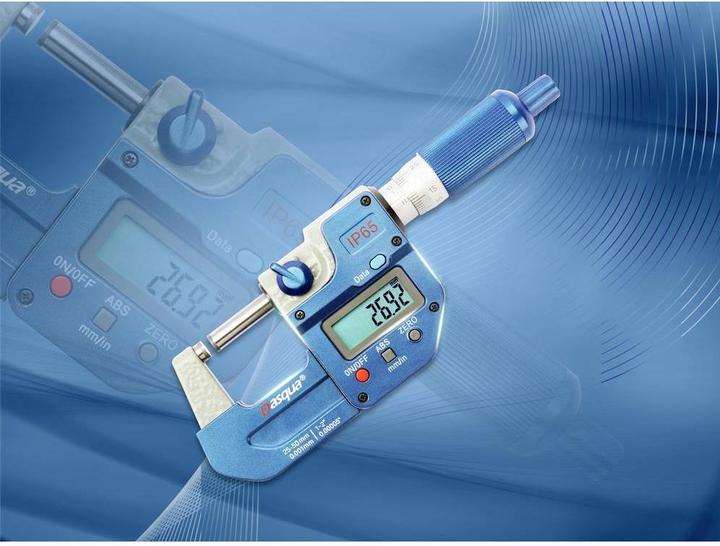 Produktbild Dasqua 4410-1110-A Neue verbesserte digitale Aussenmessschraube IP65 mit doppelten IP67-Chips mit di