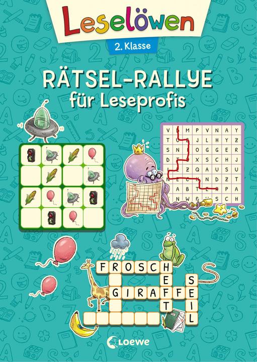 Leselöwen Rätsel-Rallye für Leseprofis - 2. Klasse (Allemand, Dominik Rupp, Loewe Apprendre et deviner, 2021)