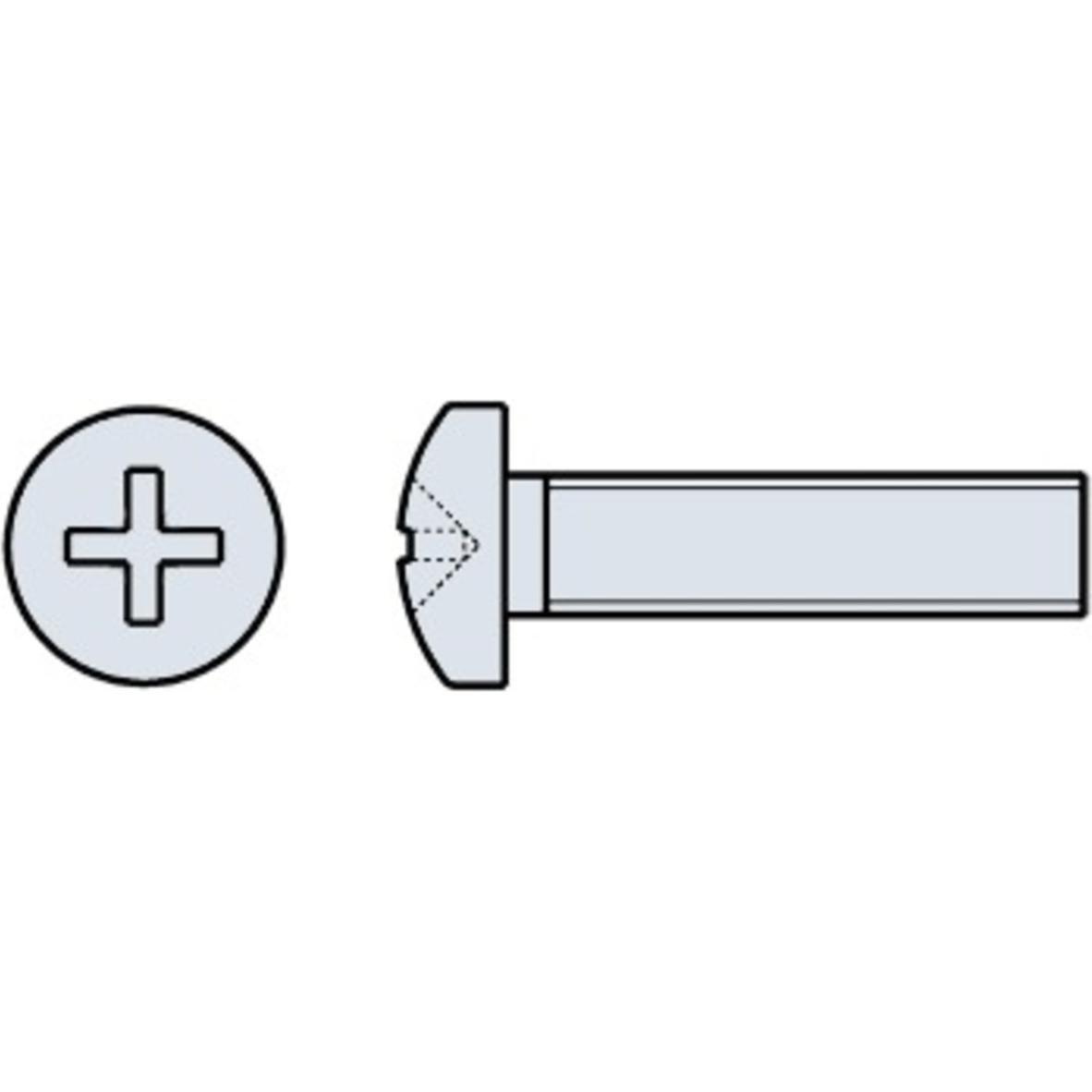 Thumbnail - Werkstarck, Schrauben, Metallschrauben Pan-Head DIN 7985 (100 Schrauben pro Stück)