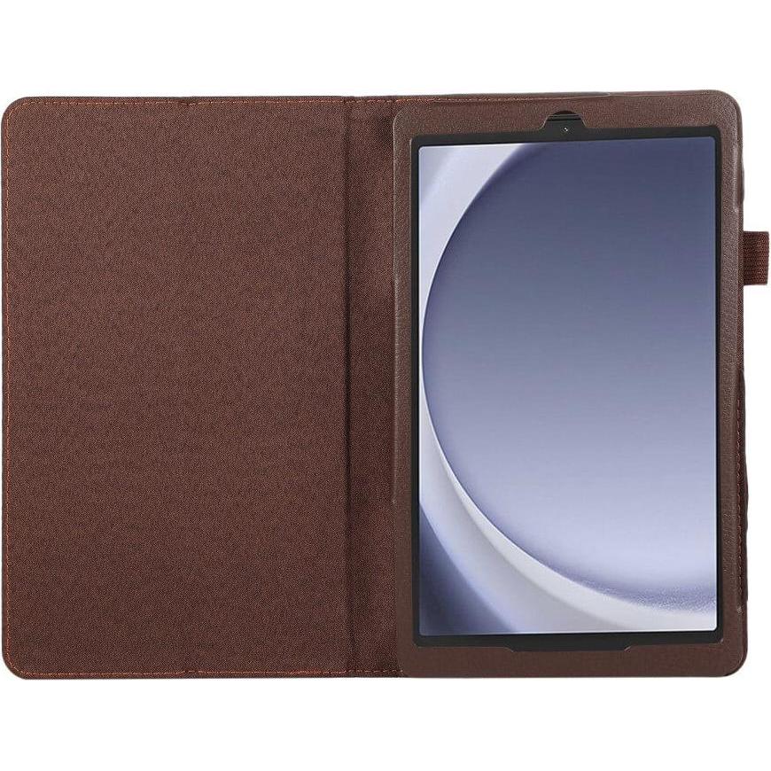 Cover-Discount Galaxy Tab A9 - Bi-fold Stand Etui braun (Galaxy Tab A9), Tablet Hülle, Braun