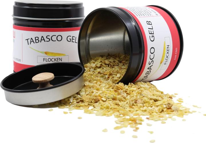 Immagine prodotto Justchili Tabasco Gelb geschrotet (30 g)