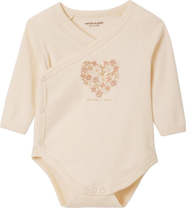 Produktbild Vertbaudet 5er-Pack Baby Wickelbodys, lange Ärmel (56)