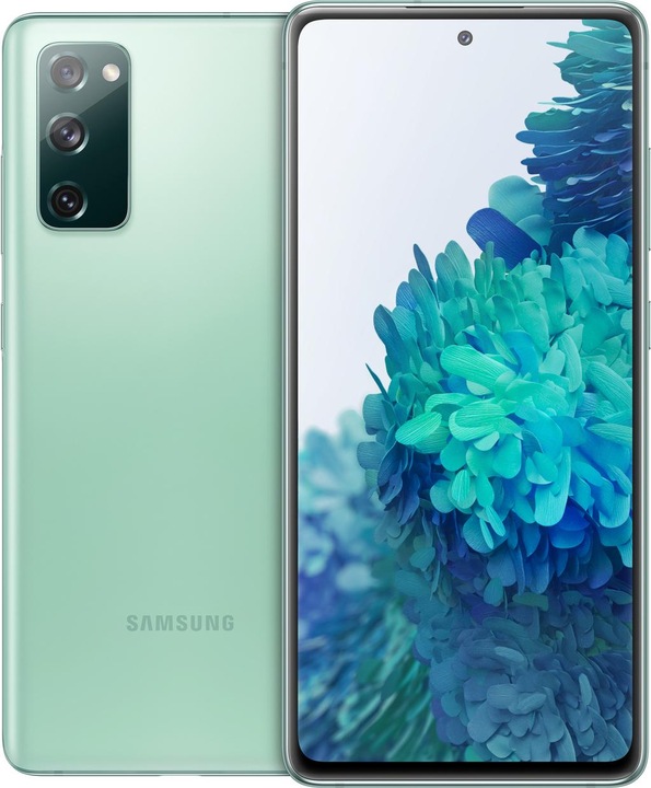 Actual product image Samsung Galaxy S20 FE 5G EU (128 GB, Cloud Mint, 6.50", Dual SIM, 12 Mpx, 5G)