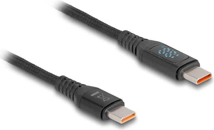 Produktbild Delock USB 2.0 Schnelladekabel USB Type-C Stecker zu Stecker (1.20 m, USB 2.0, 140 W)