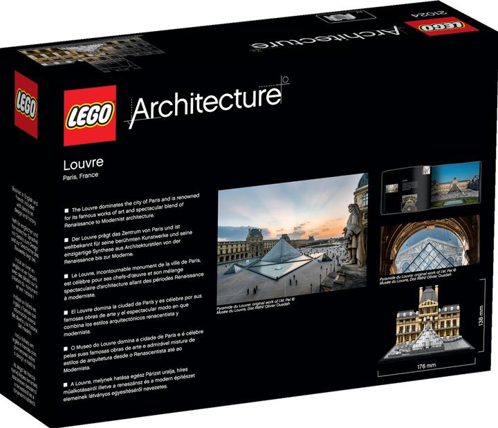Produktbild LEGO Architecture Louvre (21024, LEGO Architecture)