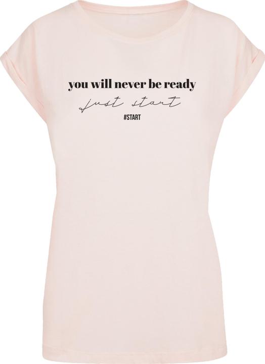 Produktbild Merchcode Ladies Just Start T-Shirt - 112551 (S)