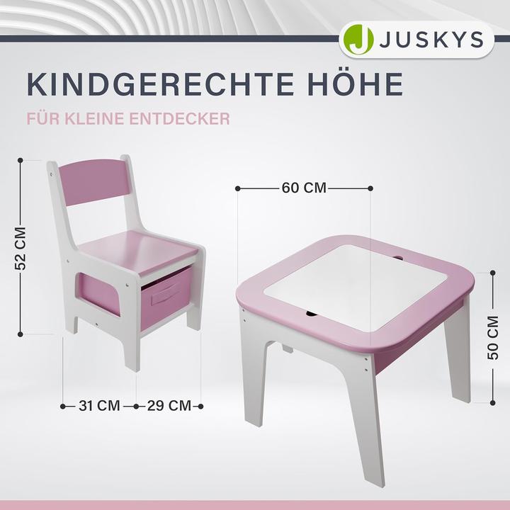 Immagine prodotto Juskys Kindersitzgruppe Milou (Dinette per bambini)