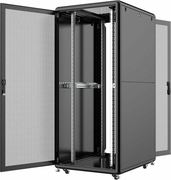 Produktbild Logon RSL36U81BL Vrijstaande rek 36U 600kg Zwart rack (36 HE, 19 Zoll Rack)