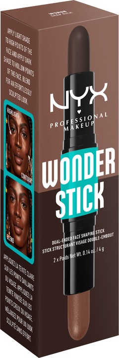 Actual product image NYX Professional Make-Up Wonder Stick Dual Face Lift (08 Deep Rich)