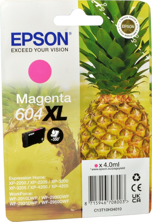Actual product image Epson 604XL (M)