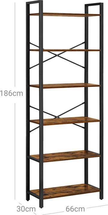 Image du produit Vasagle Havanna (66 x 30 x 186 cm)