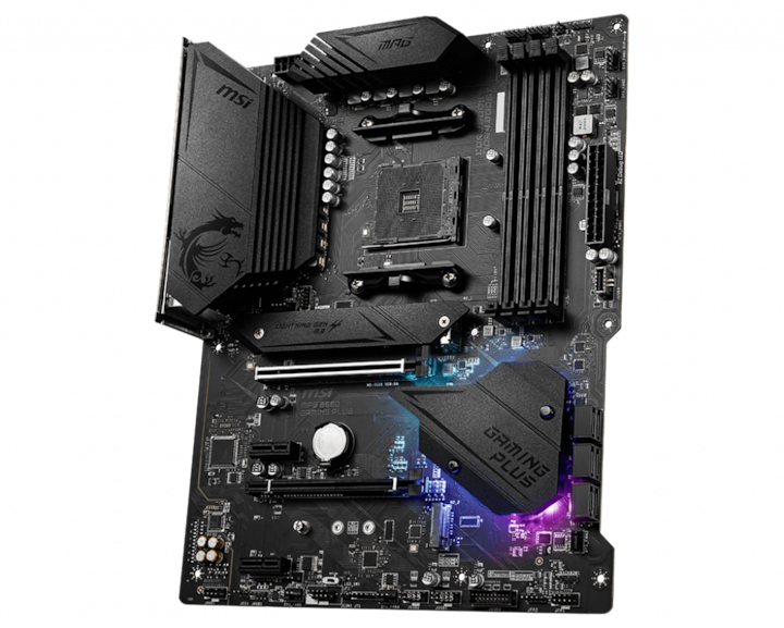 Productafbeelding MSI MPG B550 GAMING PLUS (AM4, AMD B550, ATX)