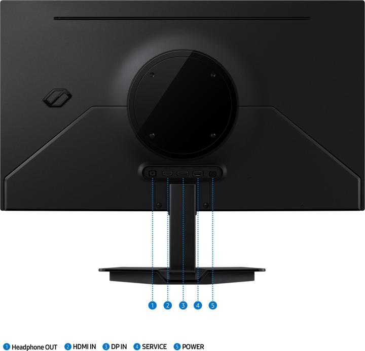 Produktbild Samsung Odyssey OLED G5 - G50SF (2560 x 1440 Pixel, 27")