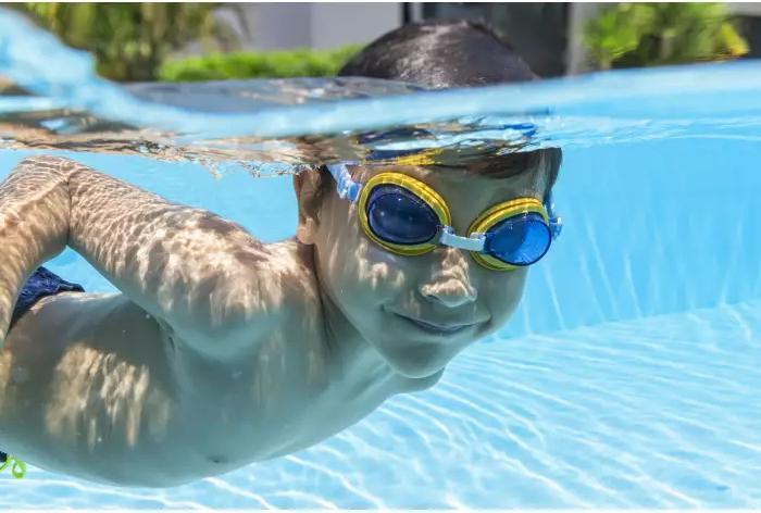 Actual product image Bestway Swimming goggles from 3 years Lil' Lightning, assorted