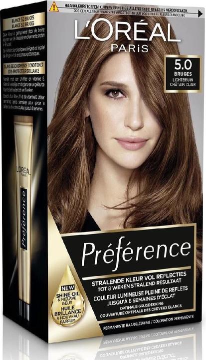 Actual product image L'Oréal Paris Loreal Paris Preference 5 Light Brown Hair Color (5 Light Brown)