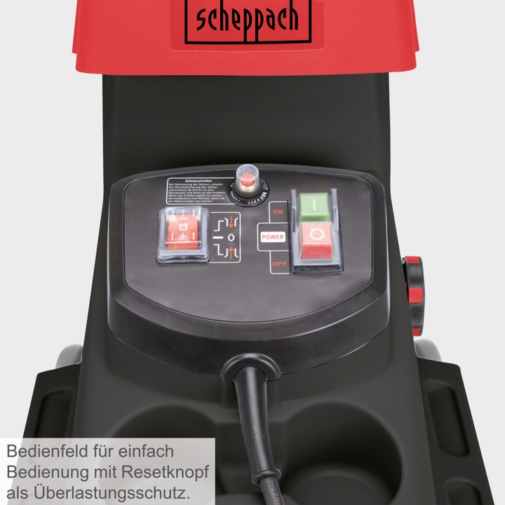 Actual product image Scheppach Electric branch shredder GS60