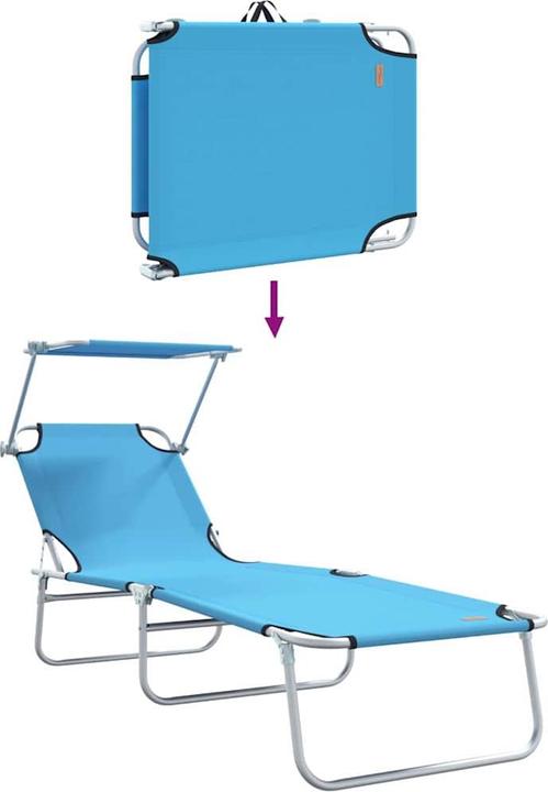 Immagine prodotto vidaXL Sonnenliege (58 cm)