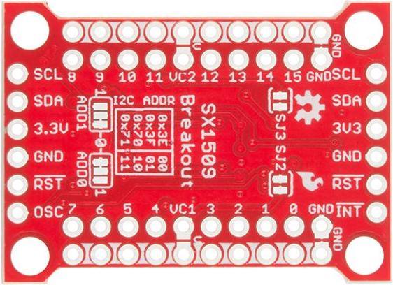 Actual product image SparkFun I/O Expander Breakout mit 16 Ausgängen, SX1509 (Sensor)