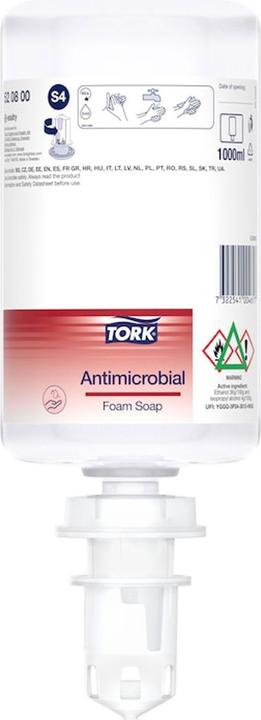 Produktbild Tork Premium-Schaumseife zur Händedekontamination (Flüssigseife, 1000 ml)