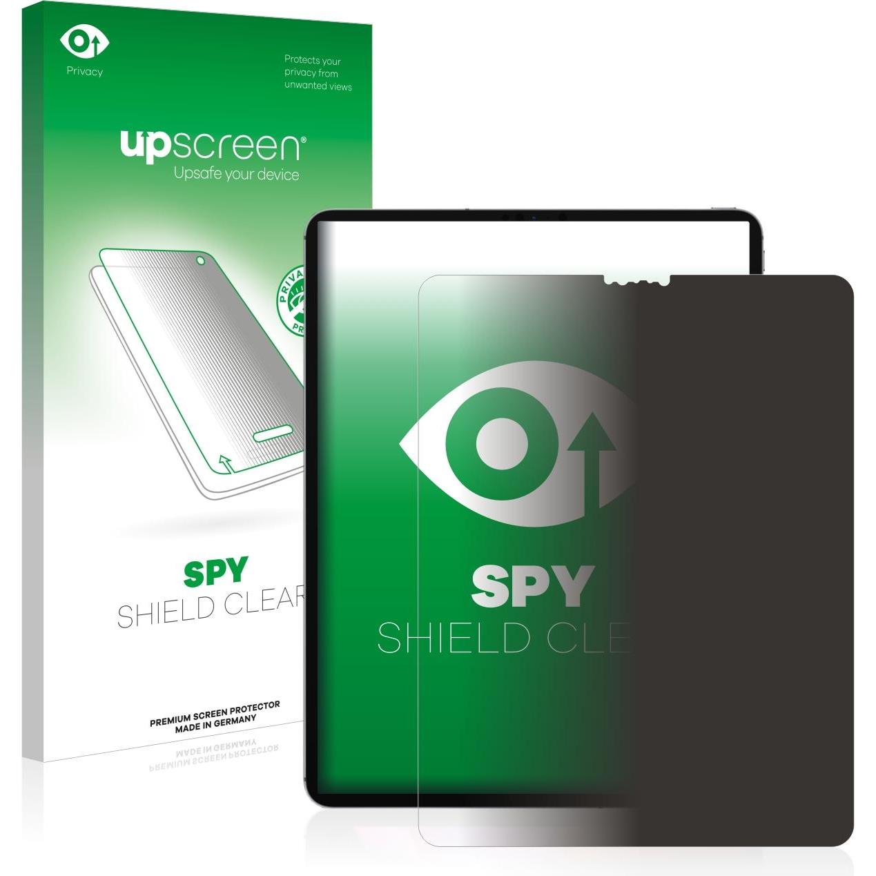 upscreen Spy Shield Blickschutzfolie (1 Stück, iPad Pro 12.9 2020 (4. Gen)), Tablet Schutzfolie