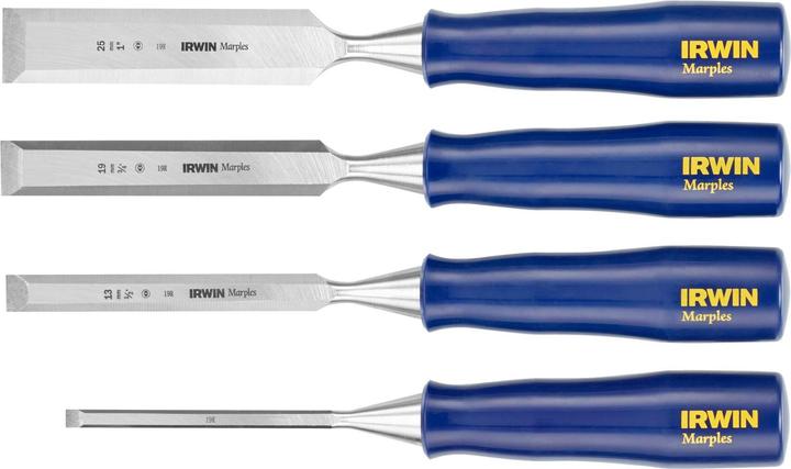 Irwin Ciseau à bois, jeu de 4 pièces (25 mm)