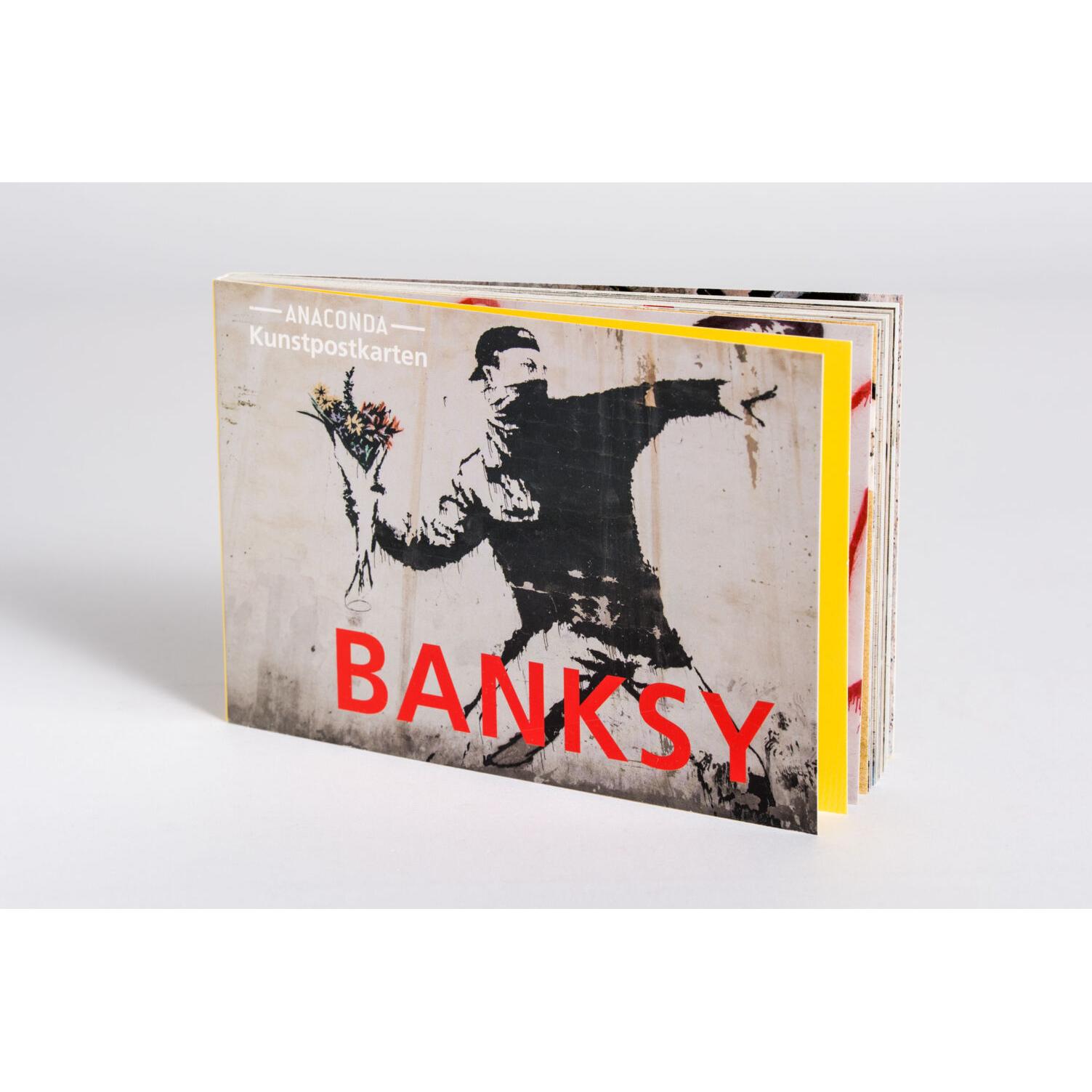 Thumbnail - Anaconda, Grusskarte + Briefpapier, Postkarten-Set Banksy (1 Stk.)