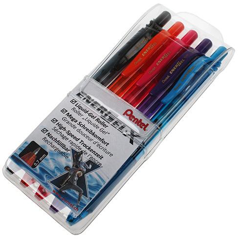 Image du produit Pentel Energel X (Multicolore, 5 x)