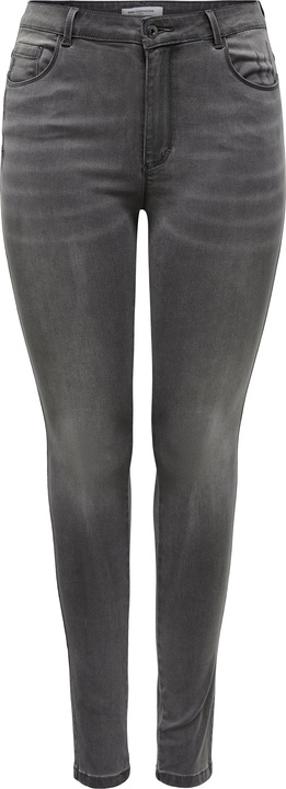 Only Curvy Caraugusta Life HW Skinny Fit Jeans